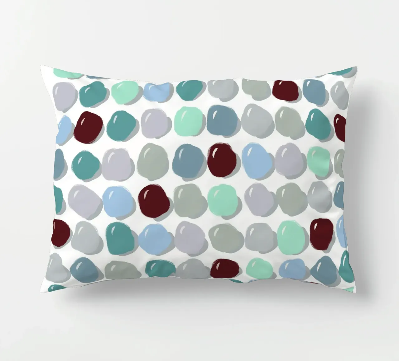 Pebbles Blue cuscino da Viola