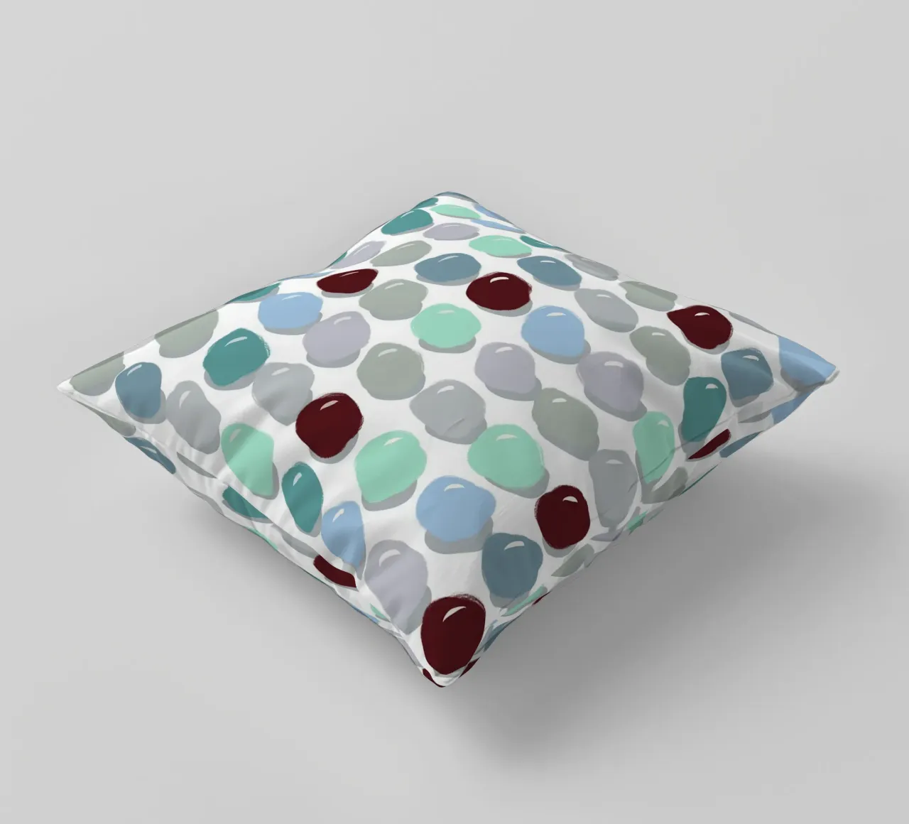 Pebbles Blue cuscino da Viola