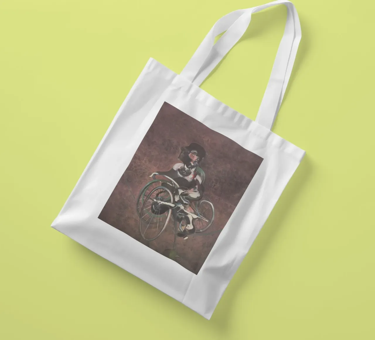 Georges Cyclist tote bag by Collins Shop