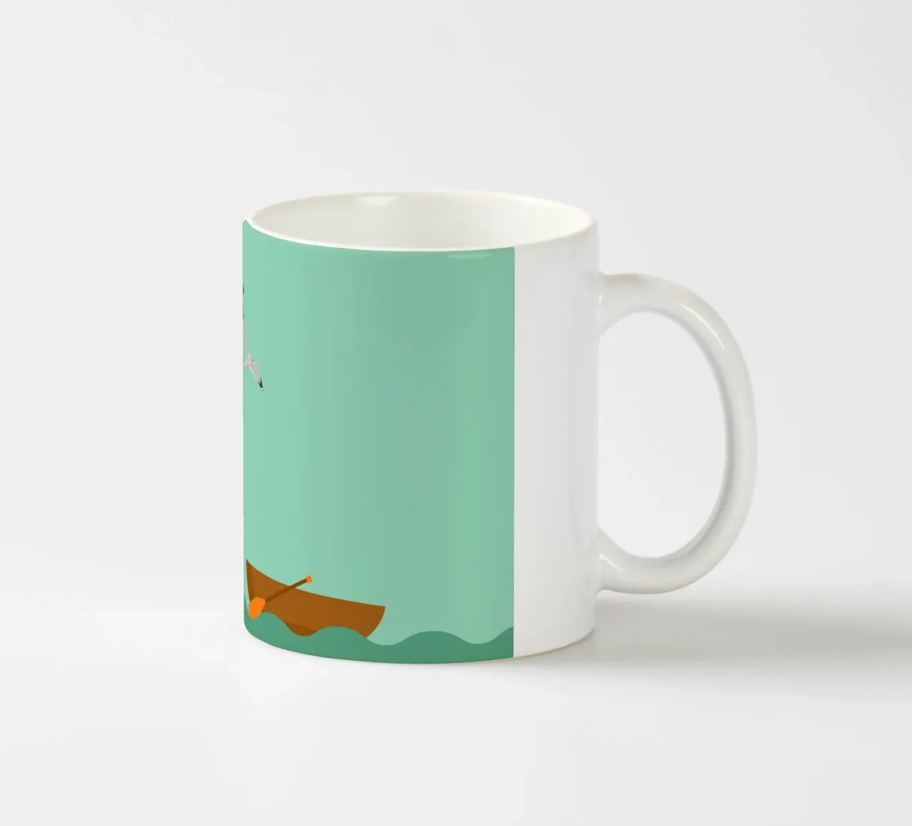 tropical ocean ceramic mug by Creaton