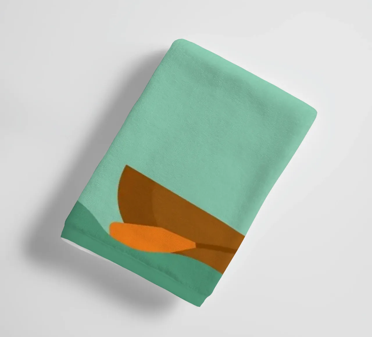 tropical ocean towel by Creaton