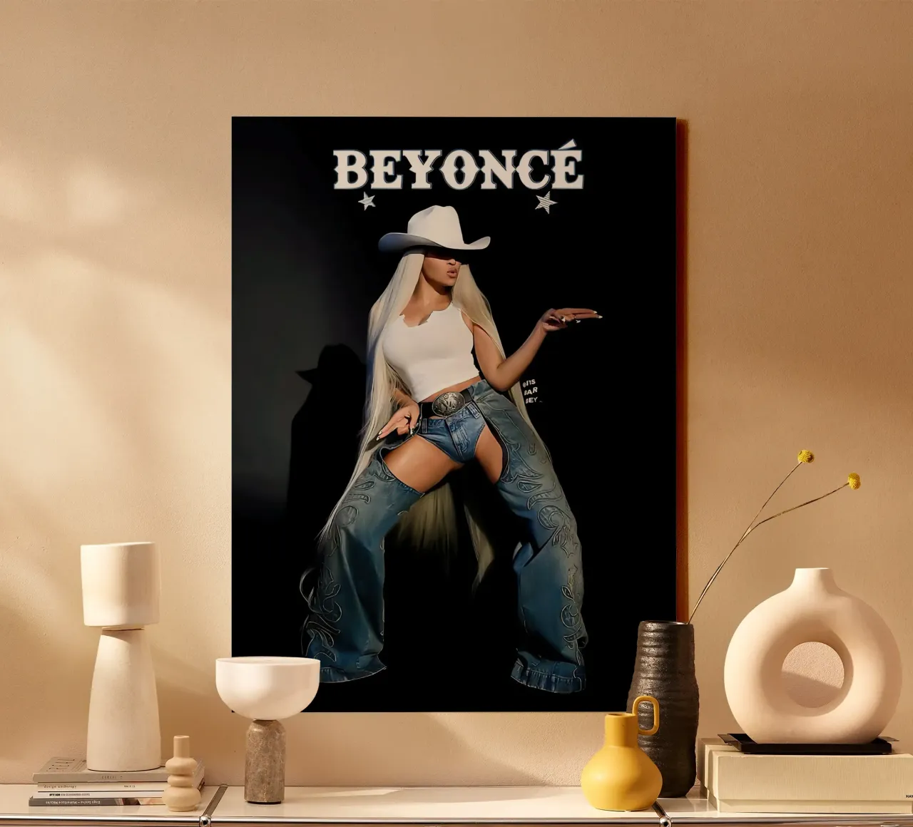 Beyonce canvas by Musadad Shop