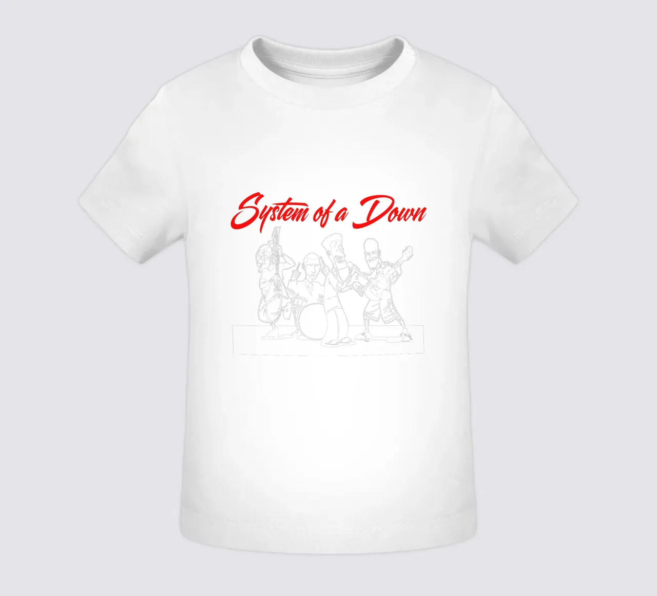 Maglietta classica dei System Of A Down maglietta neonato da ninetyfourdesign_