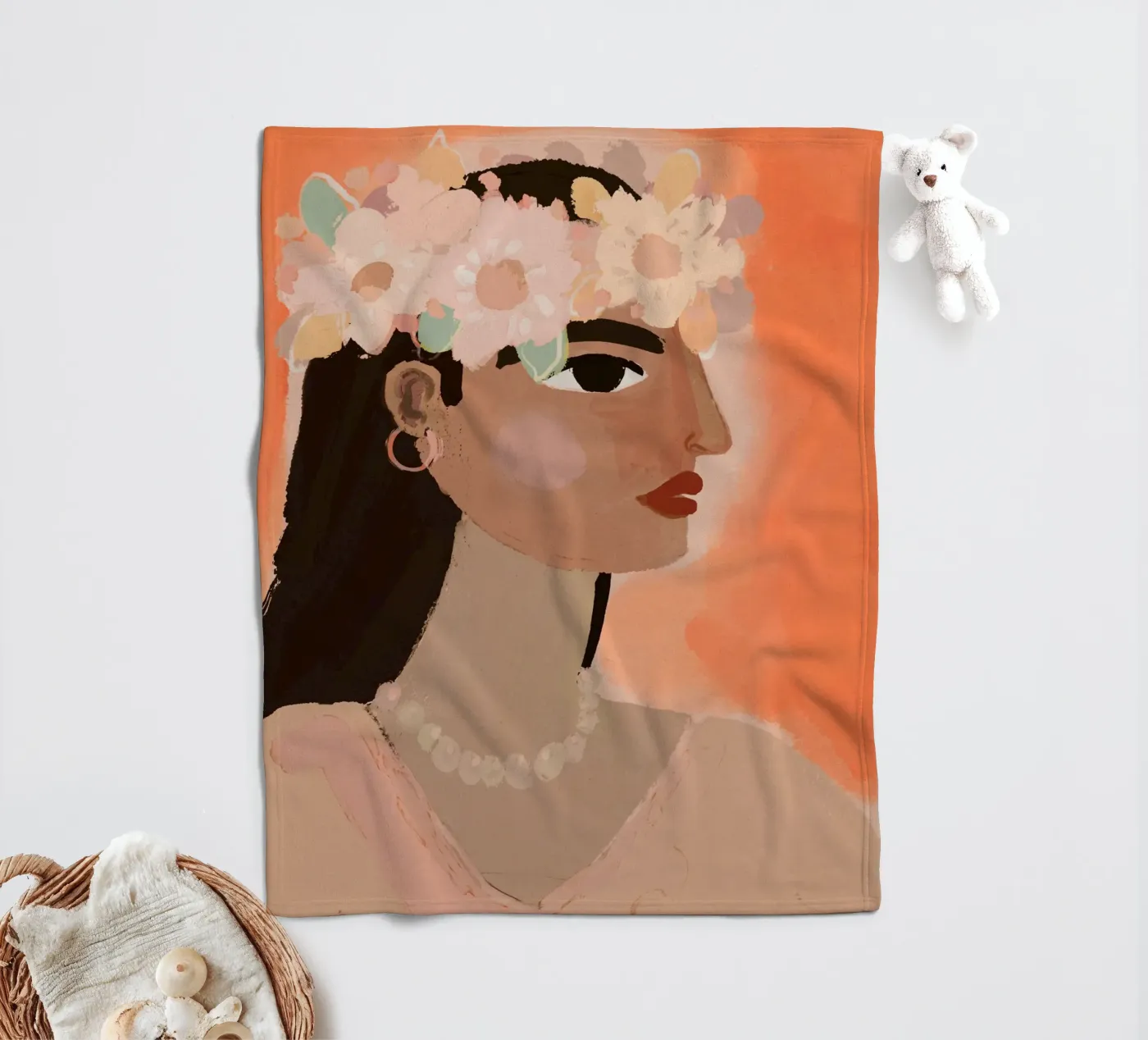 Aphrodite fleecedeken van treechild