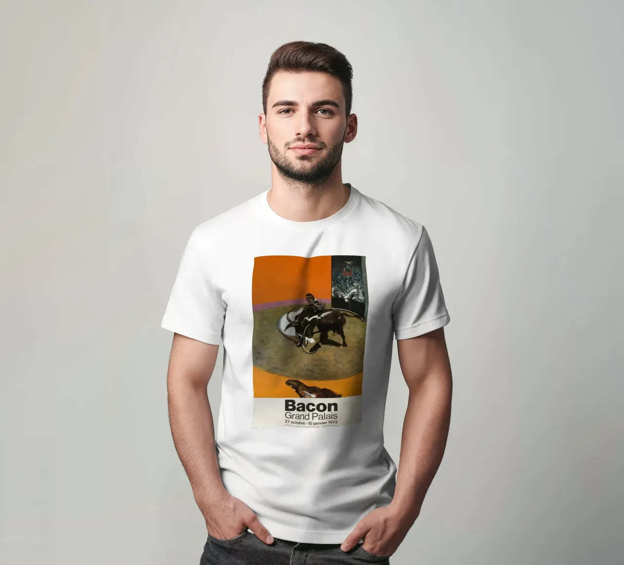 bacon grand palais t-shirt by Collins Shop