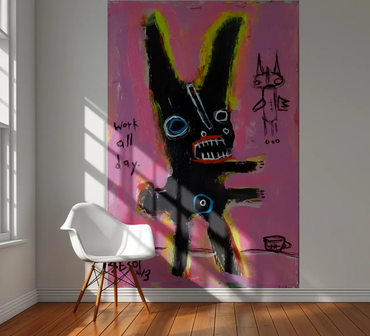 michel basquiat - abstract photo wallpaper by Tara Bergener