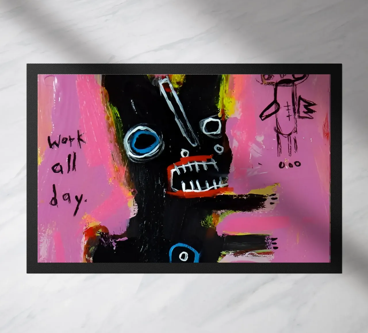 michel basquiat - abstract zerbino da Tara Bergener