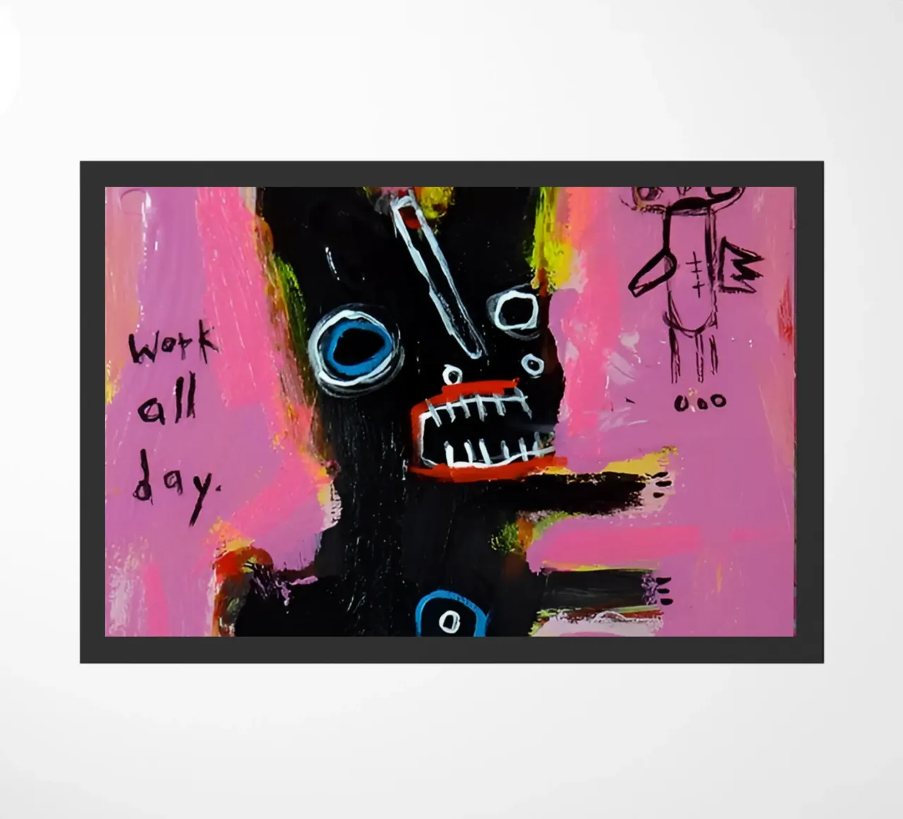 michel basquiat - abstract zerbino da Tara Bergener