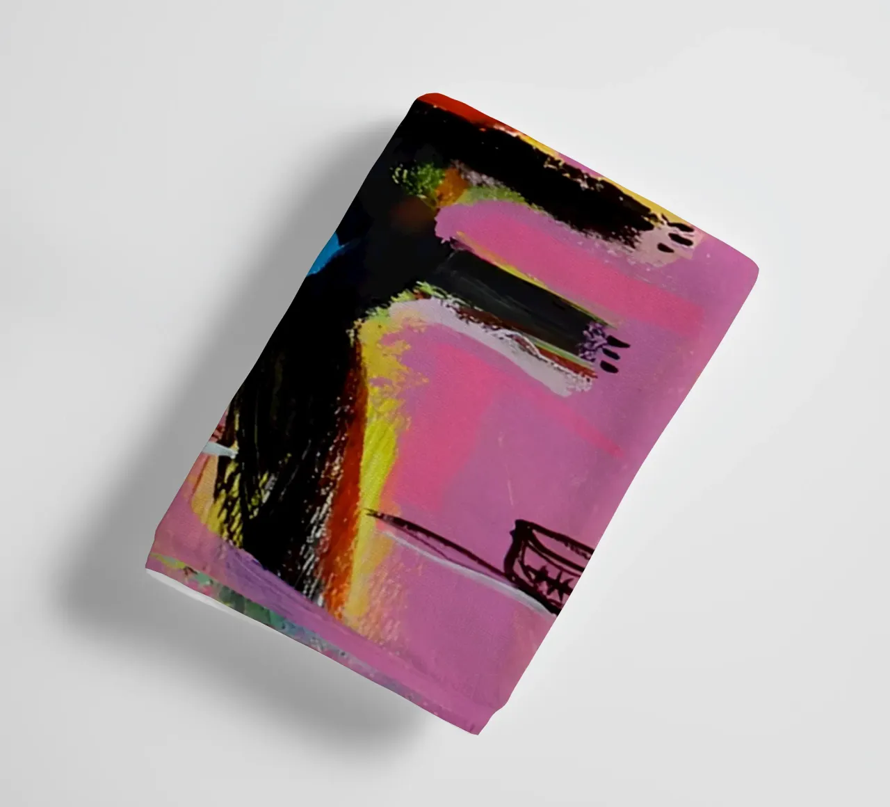michel basquiat - abstract asciugamano da bagno da Tara Bergener