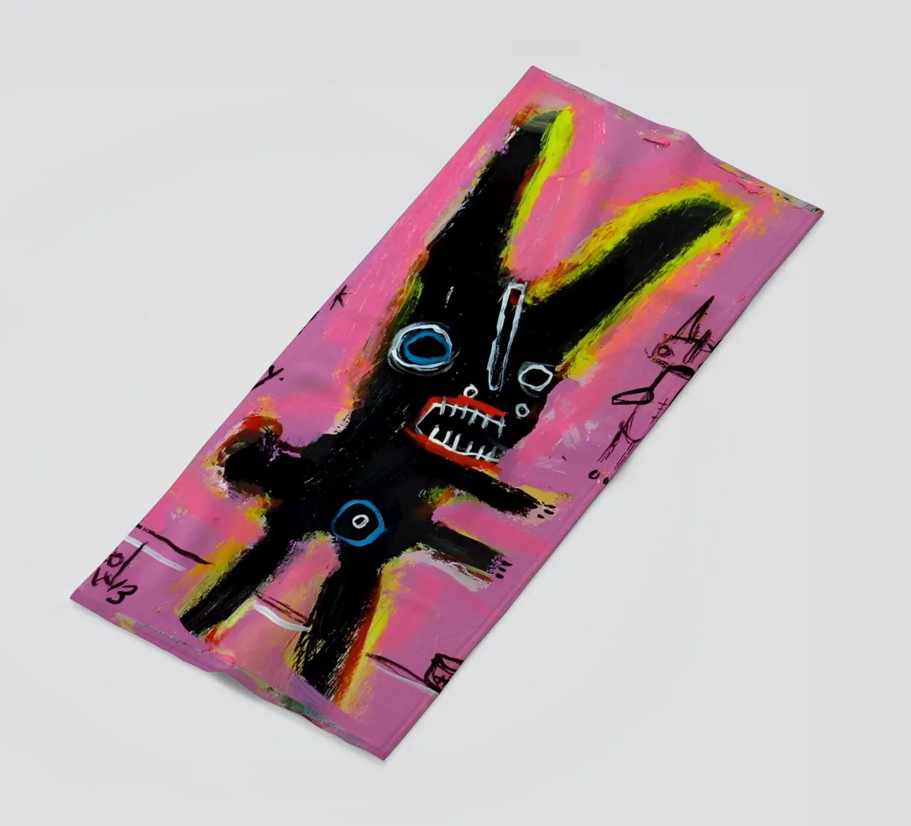 michel basquiat - abstract telo mare da Tara Bergener
