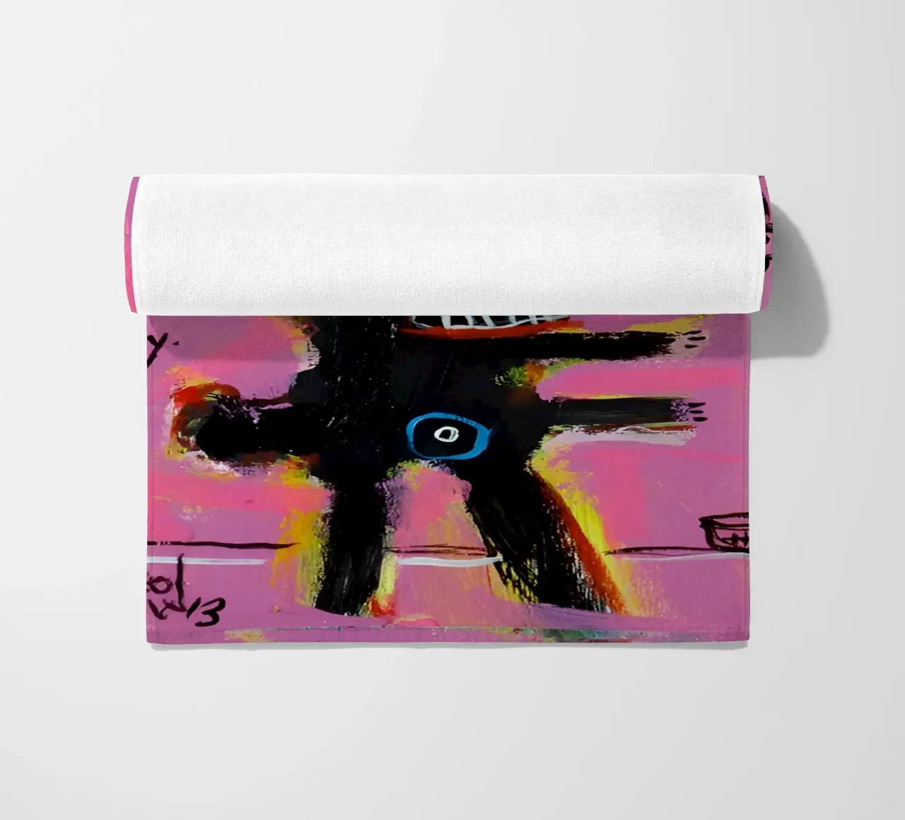 michel basquiat - abstract telo mare da Tara Bergener