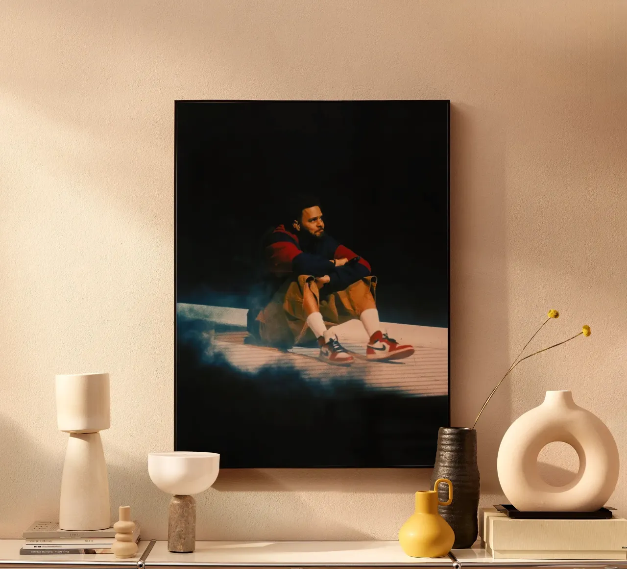 J.Cole alluminio dibond da Musadad Shop