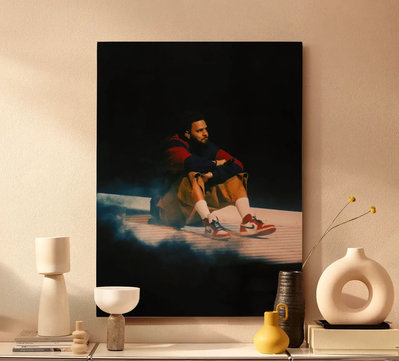 J.Cole alluminio dibond da Musadad Shop