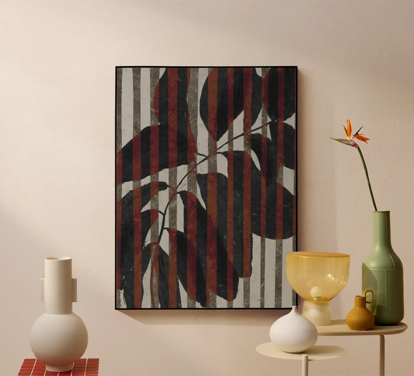 Plant And Stripes plexiglass da treechild