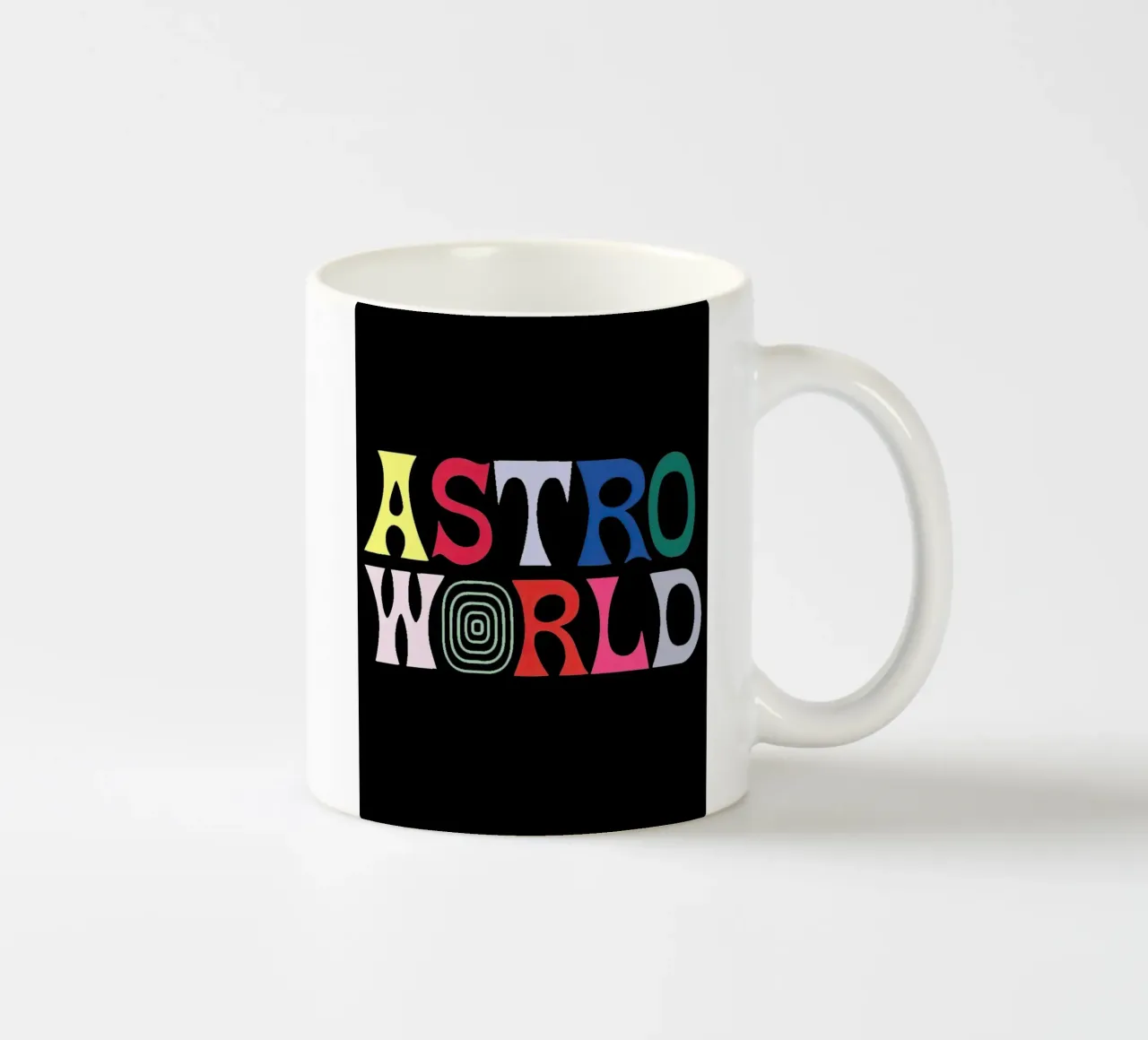 Travis Scott Astro World tazza in ceramica da Musadad Shop