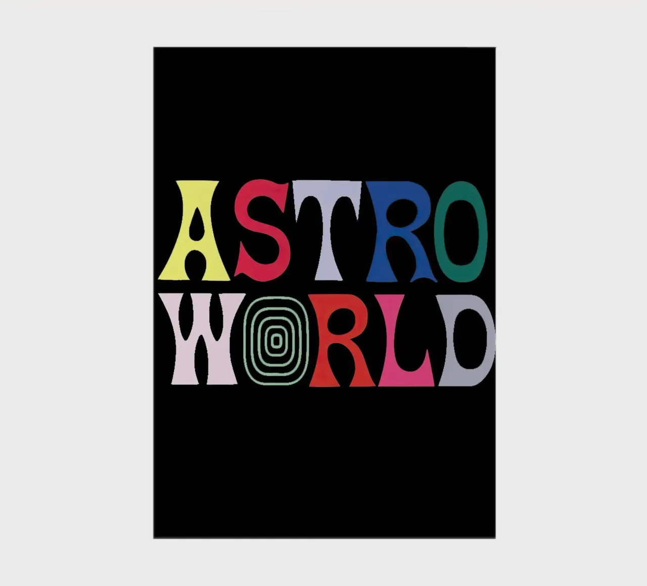 Travis Scott Astro World diario da Musadad Shop