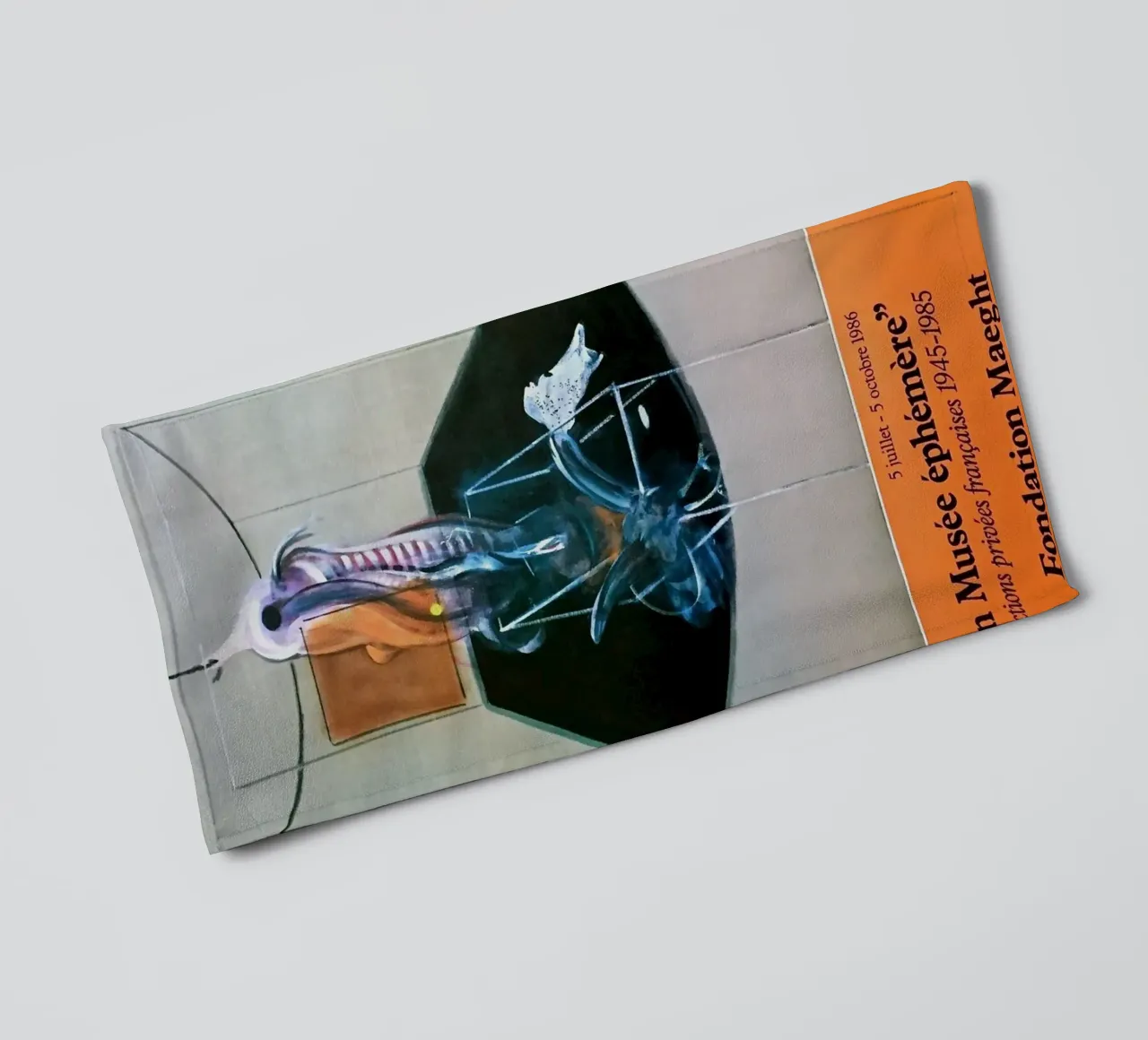 Bacon, The Ox, 1986 towel by Collins Shop