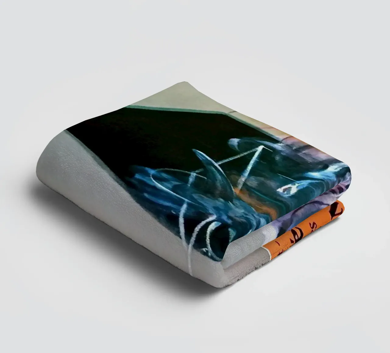 Bacon, The Ox, 1986 towel by Collins Shop