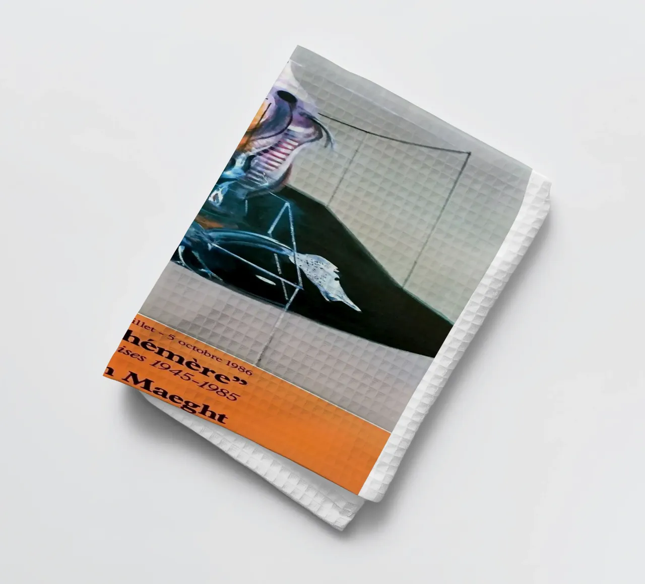 Bacon, Der Ochse, 1986 Geschirrtuch von Collins Shop