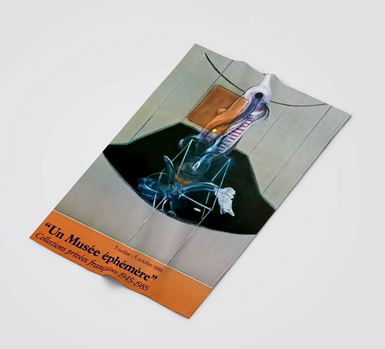 Bacon, The Ox, 1986 fleece blanket by Collins Shop