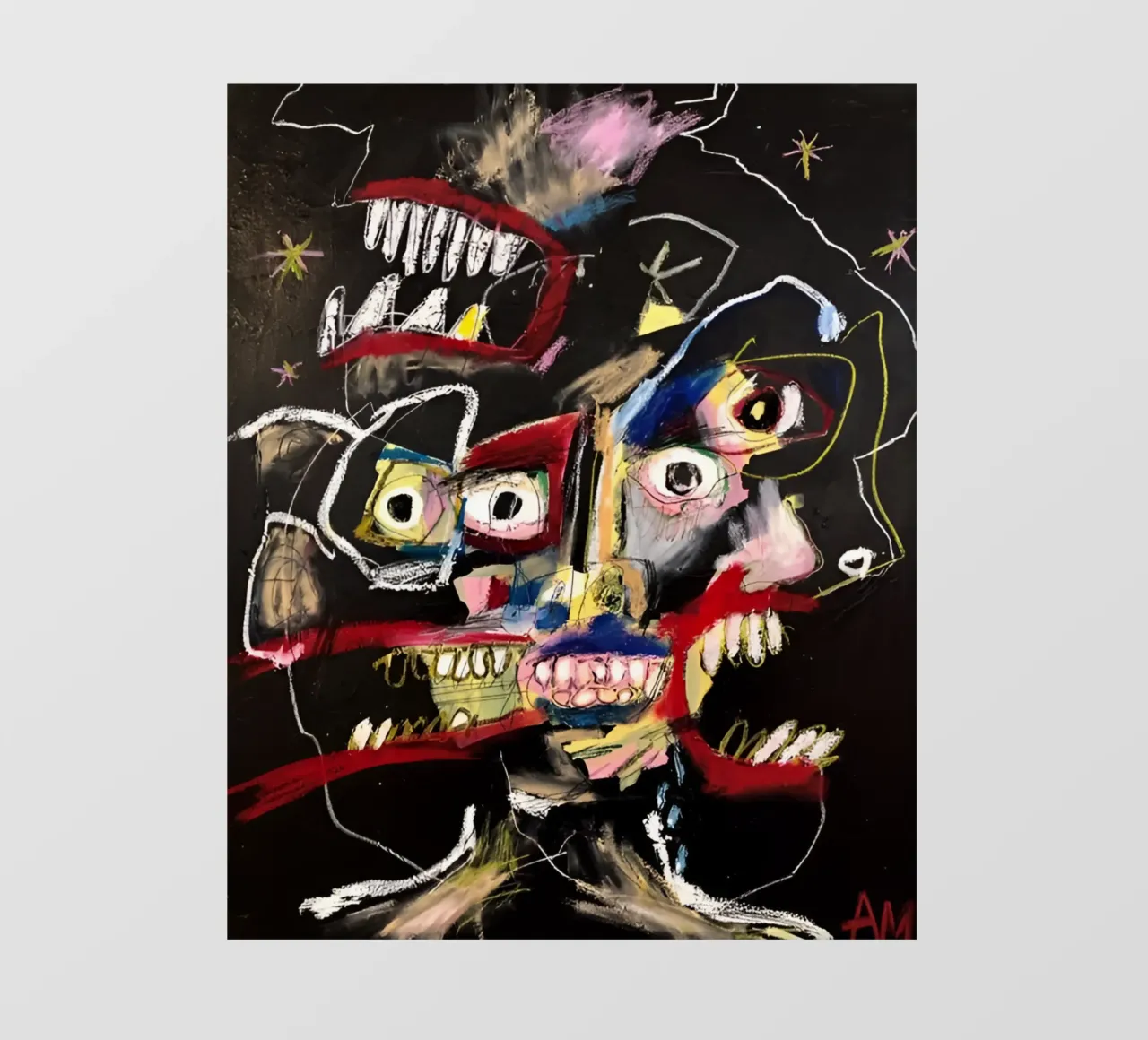 Jean basquiat - American Artist Painting pvc cover by Tara Bergener