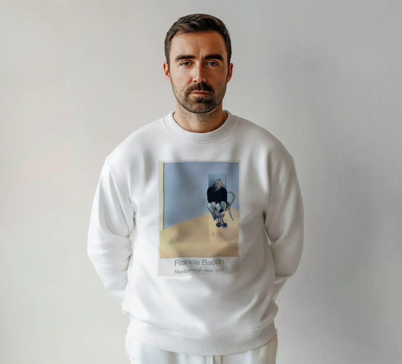 Bacon, Uomo seduto 1984 felpa da Collins Shop