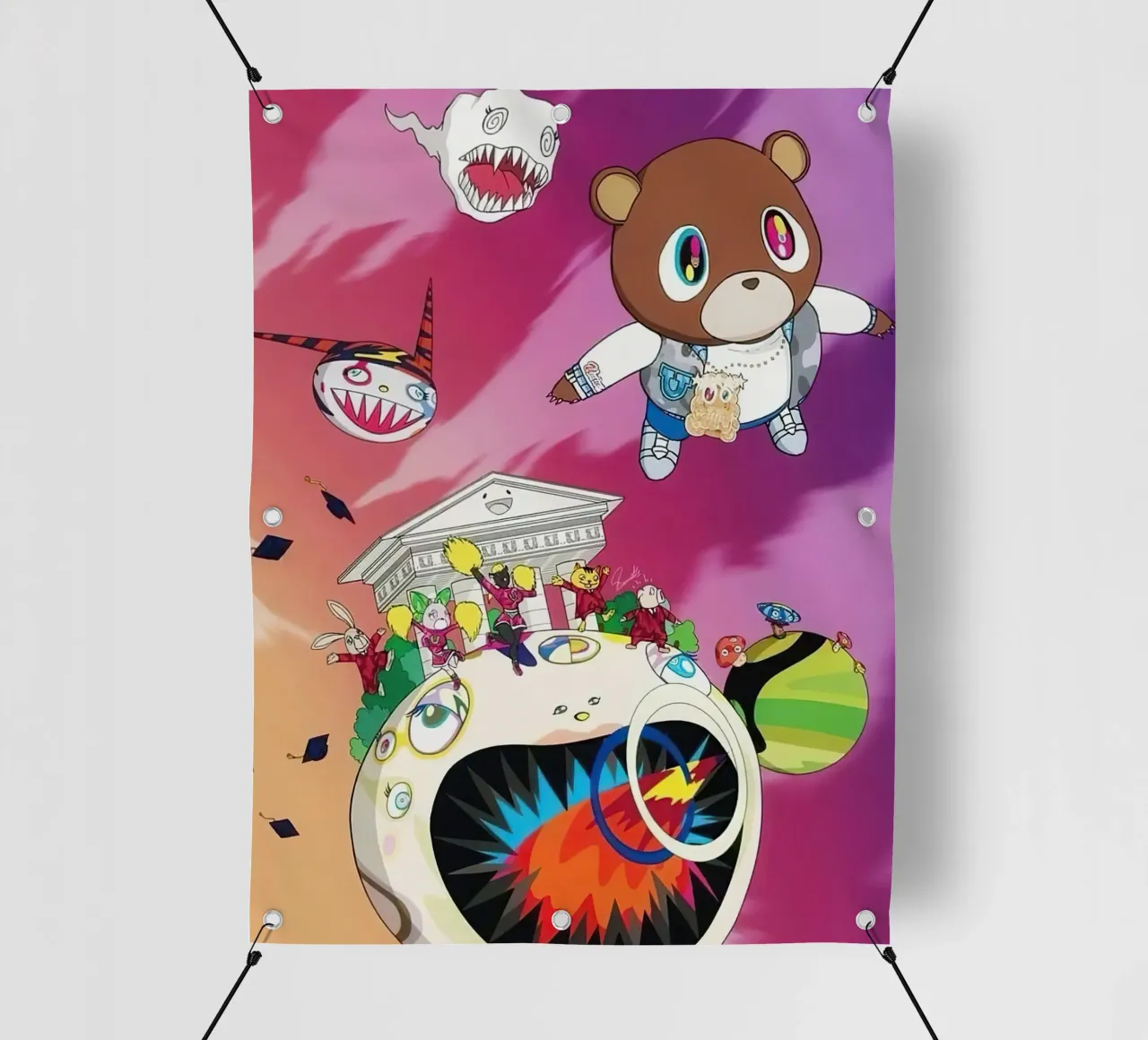 Kanye West Graduation pvc cover by Musadad Shop