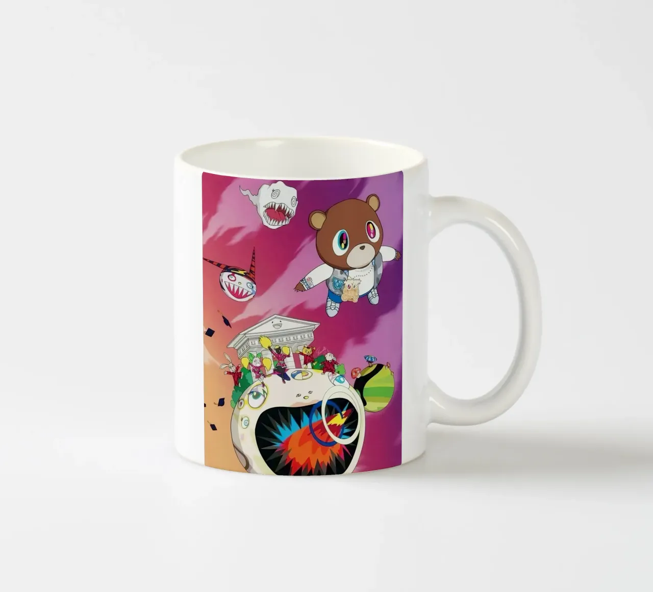 Kanye West Graduation ceramic mug by Musadad Shop