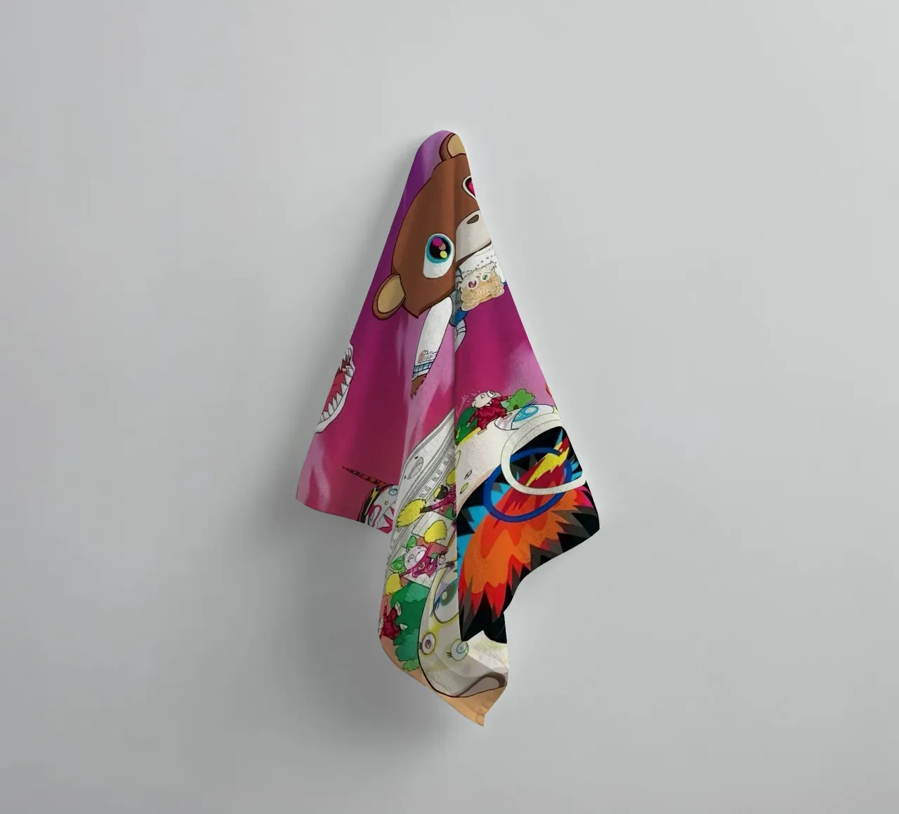 Kanye West Graduation towel by Musadad Shop