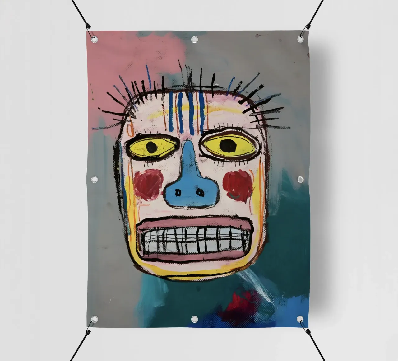 Jean Basquiat - Abstract Painting telo in pvc da Gage Gottlieb