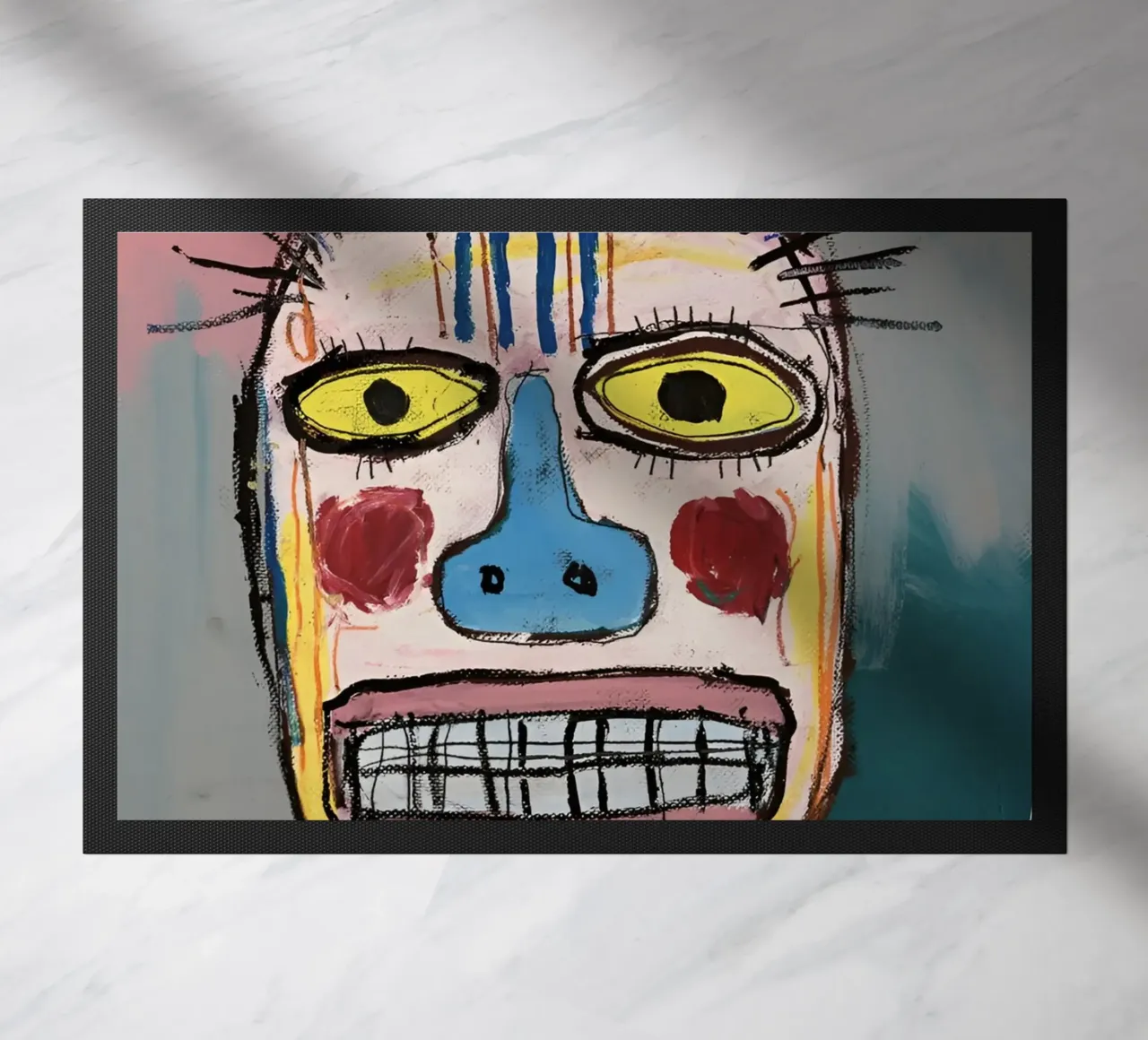 Jean Basquiat - Abstract Painting zerbino da Gage Gottlieb