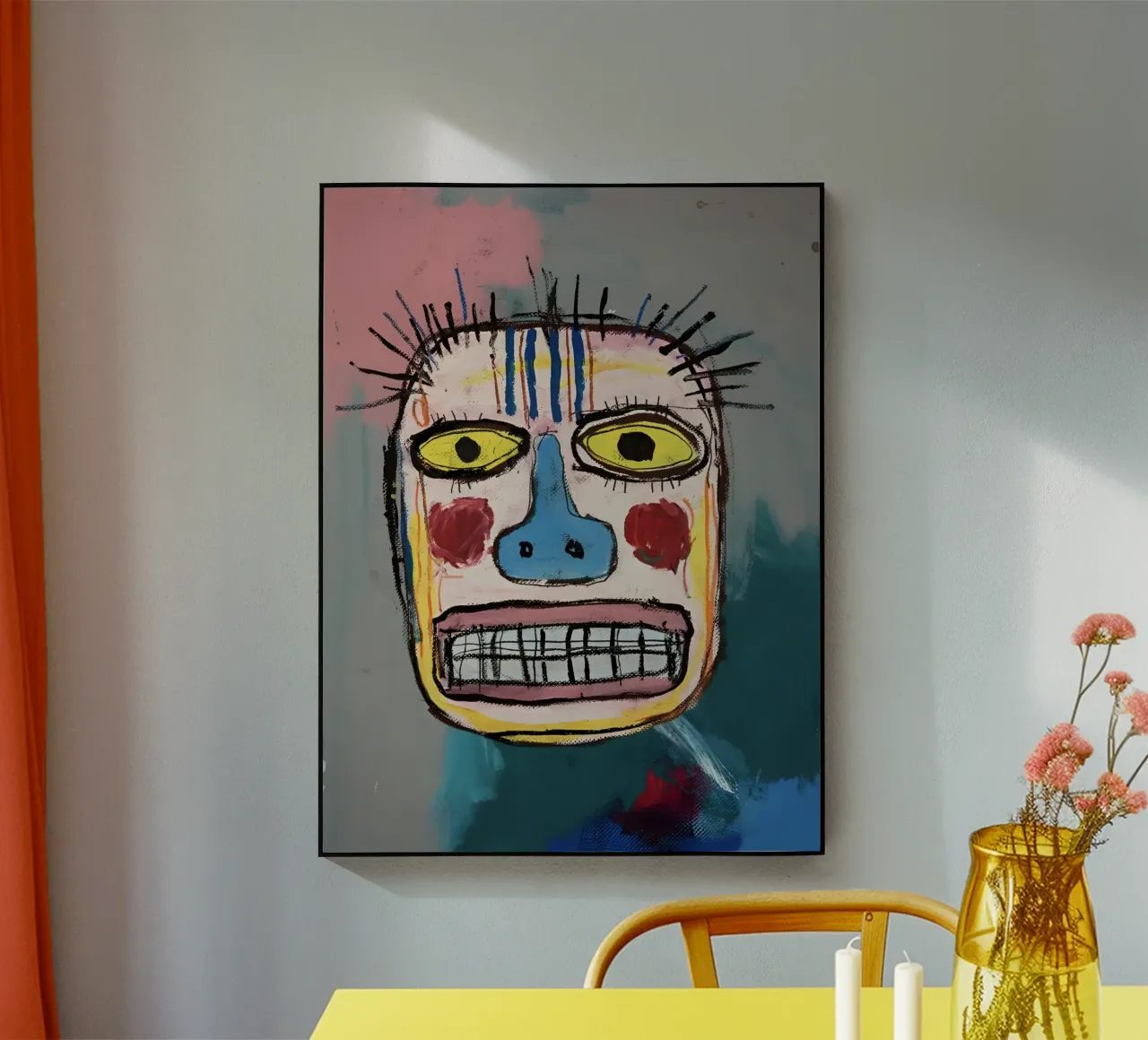 Jean Basquiat - Abstract Painting plexiglass da Gage Gottlieb
