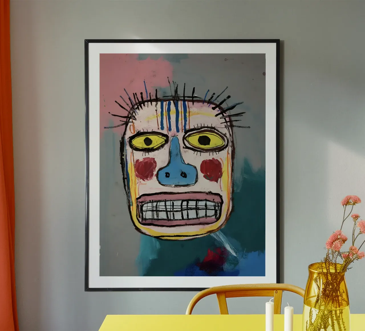 Jean Basquiat - Abstract Painting carta hahnemühle da Gage Gottlieb