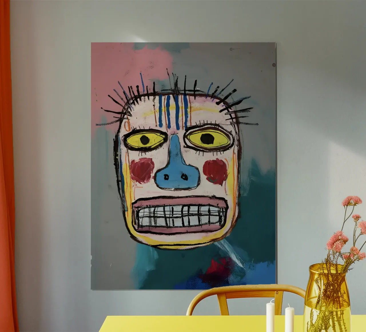 Jean Basquiat - Abstract Painting carta hahnemühle da Gage Gottlieb