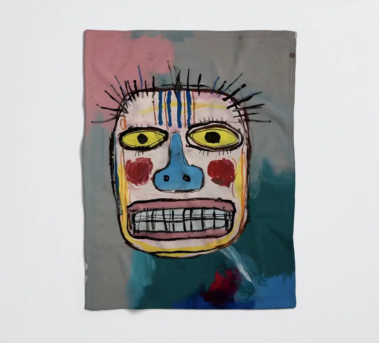 Jean Basquiat - Abstract Painting coperta in pile da Gage Gottlieb