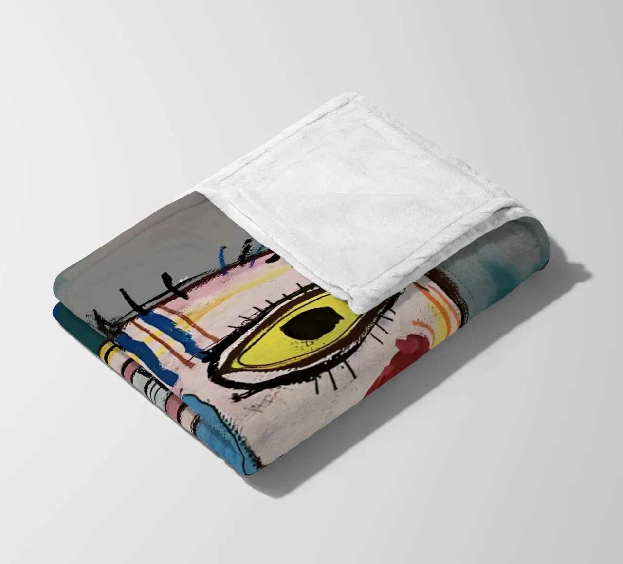 Jean Basquiat - Abstract Painting coperta in pile da Gage Gottlieb