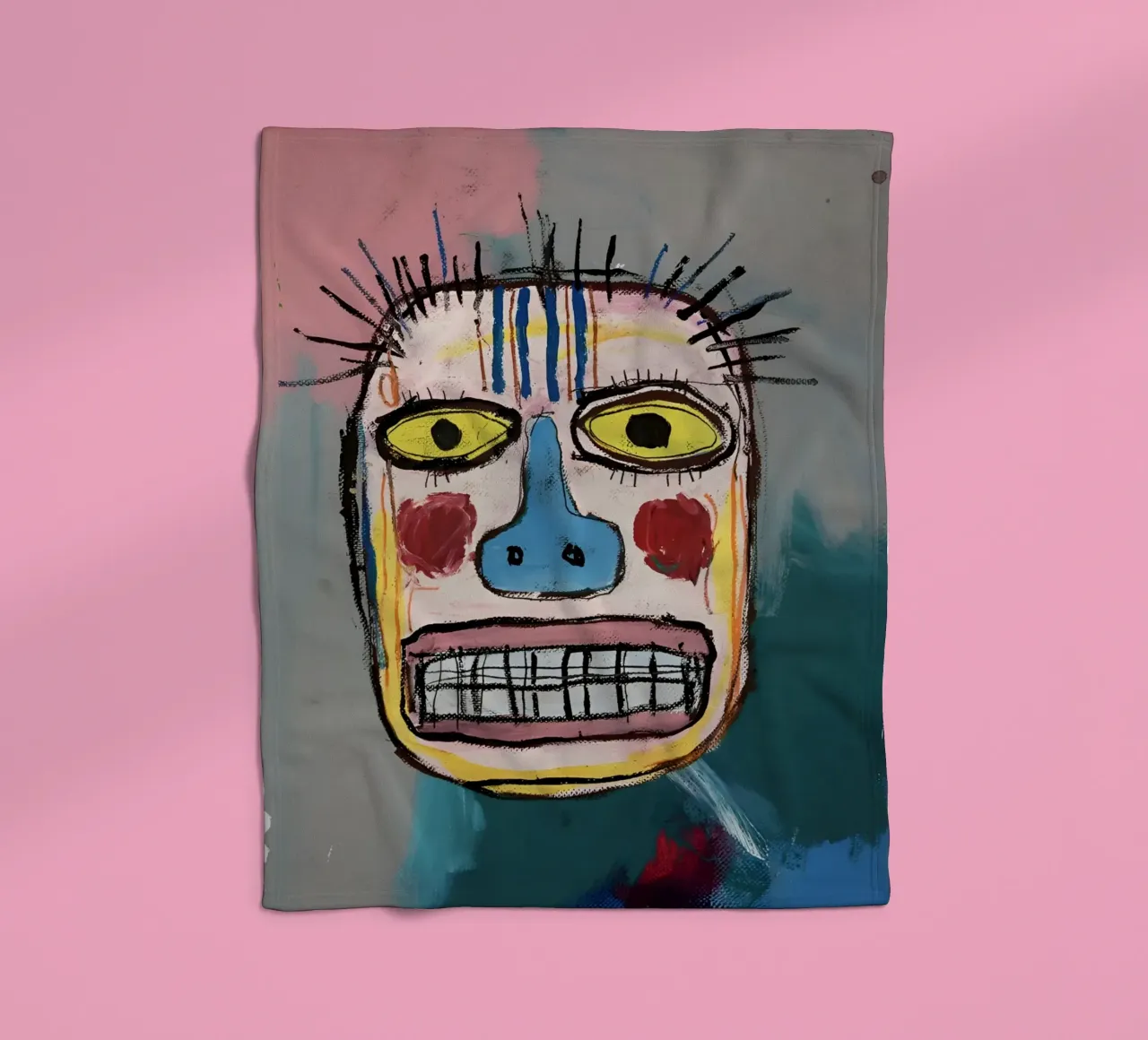 Jean Basquiat - Abstract Painting coperta in pile da Gage Gottlieb
