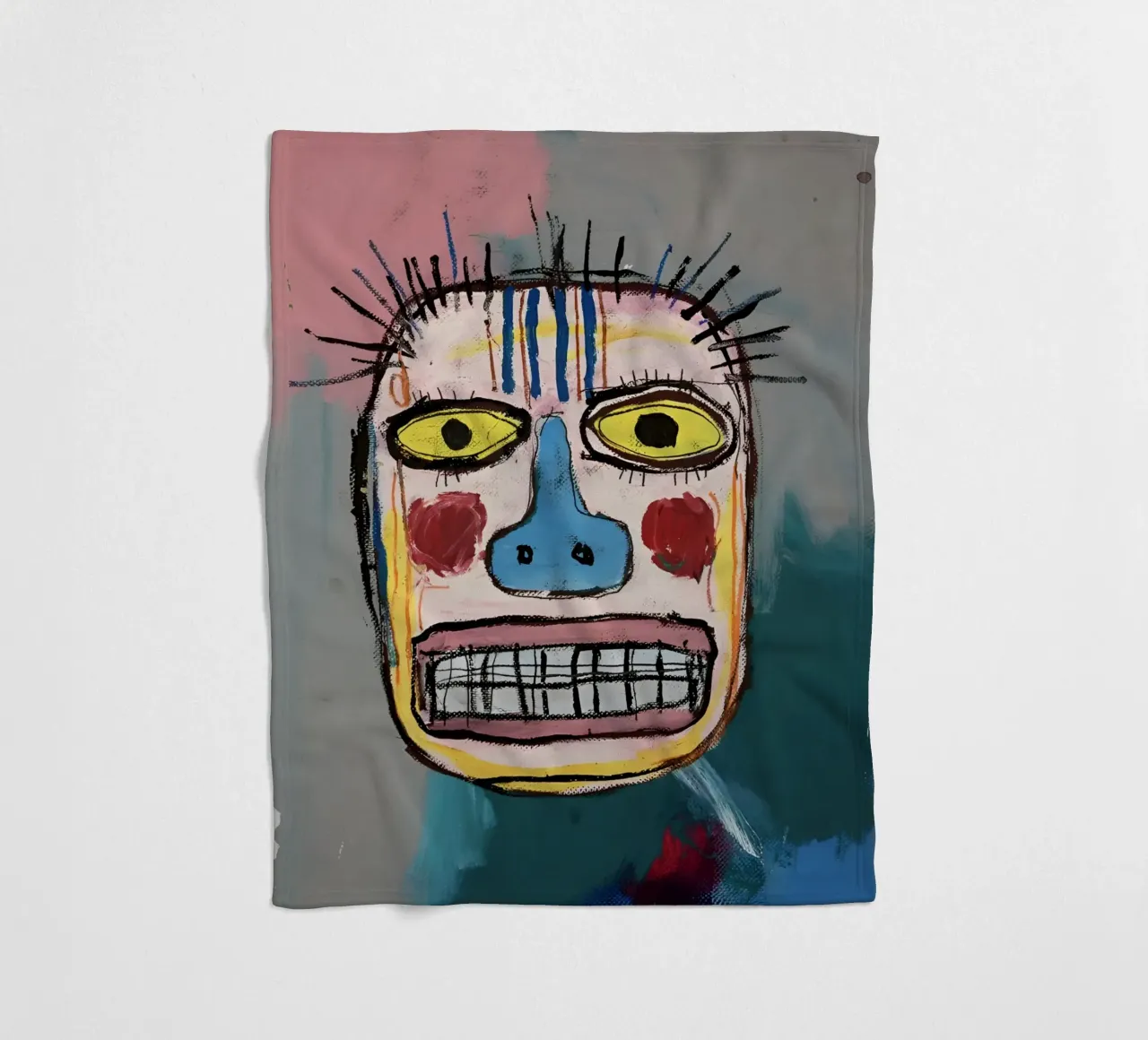 Jean Basquiat - Abstract Painting coperta in pile da Gage Gottlieb