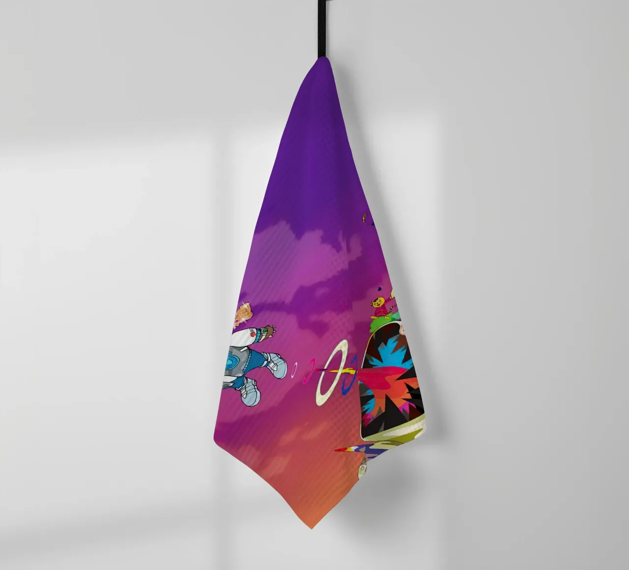 Kanye West tea towel by Musadad Shop
