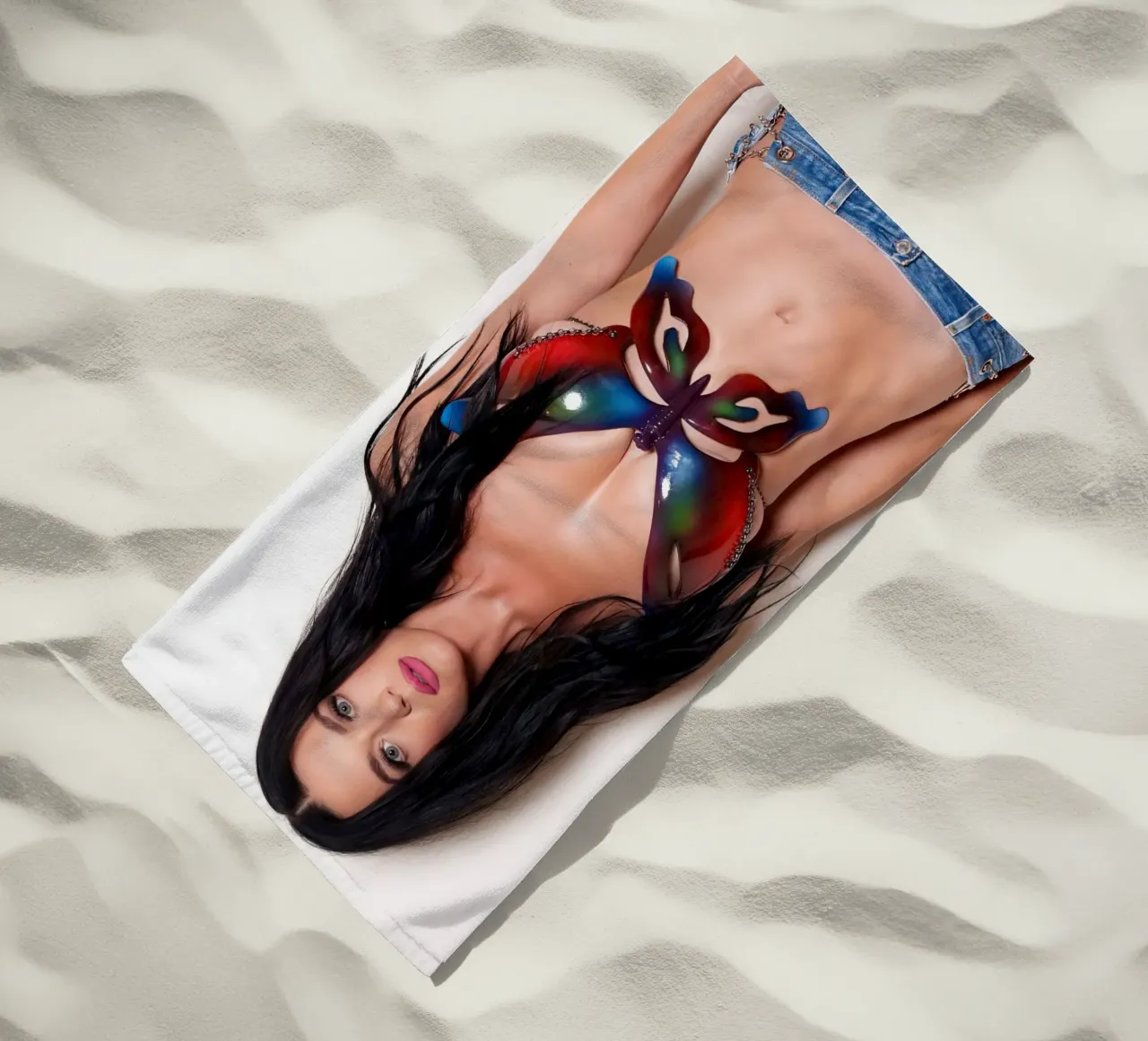 Katy Perry beach towel by Musadad Shop
