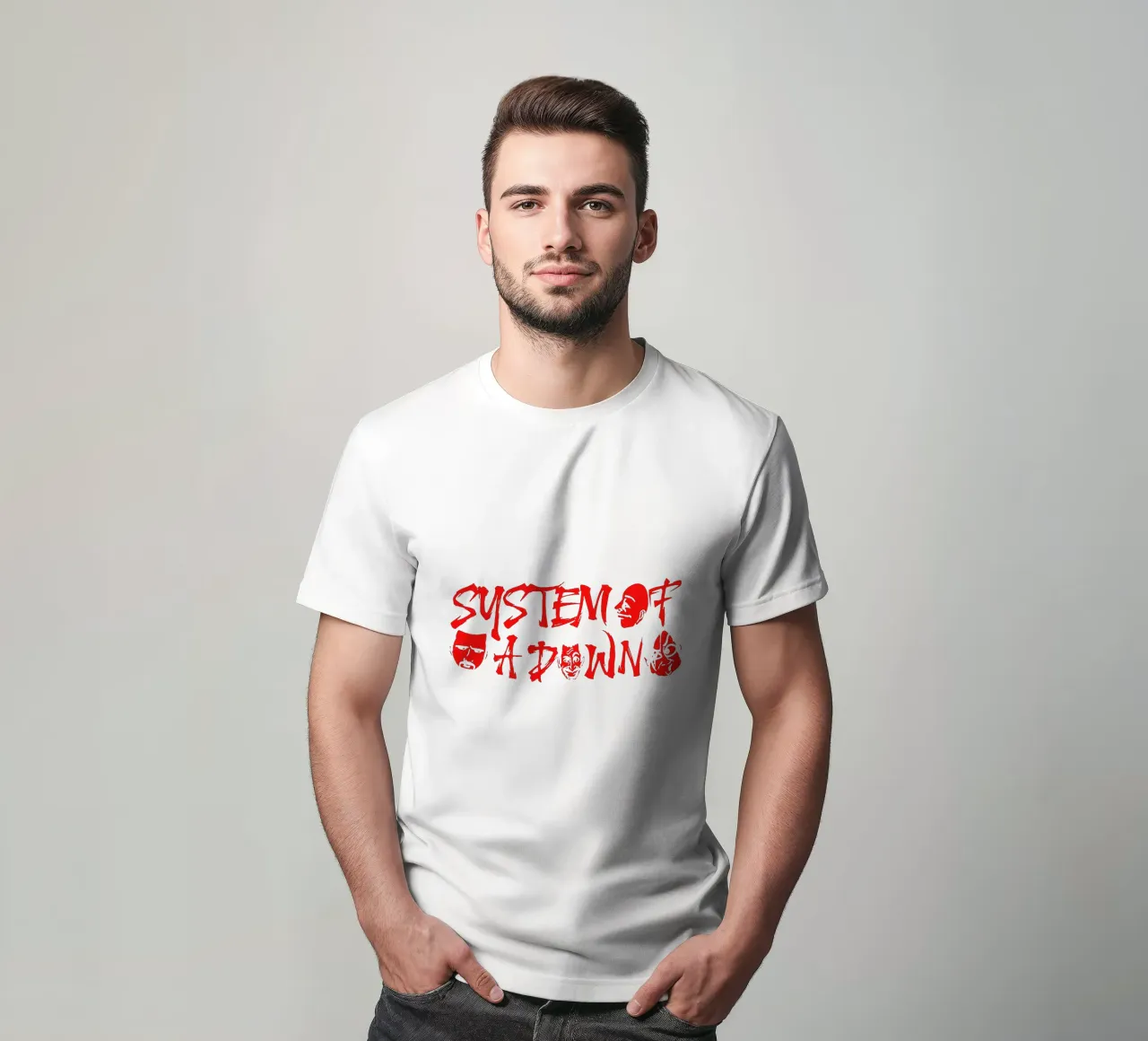 Maglietta classica SoAD t-shirt da ninetyfourdesign_