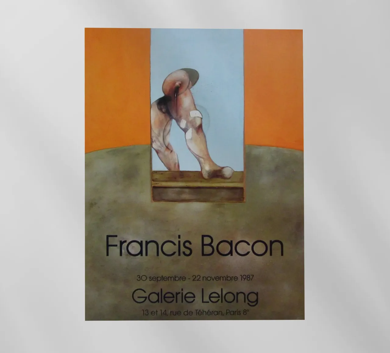 Bacon, Senza titolo, 1987 pellicola backlit da Collins Shop