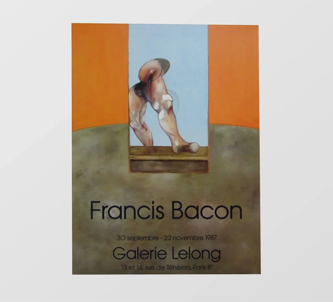 Bacon, Senza titolo, 1987 pellicola backlit da Collins Shop