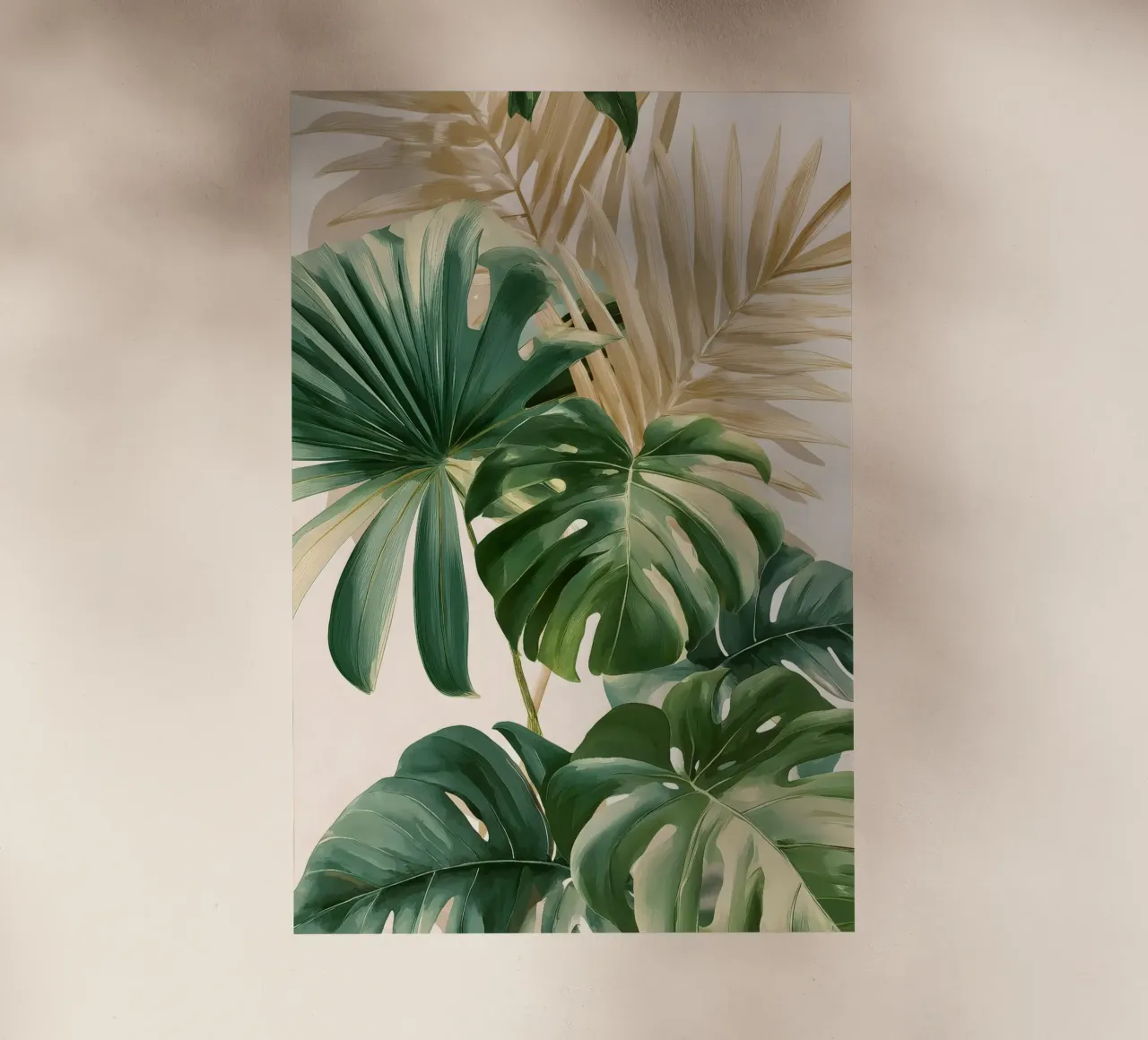 Foglie di Monstera pellicola backlit da Studio Verde