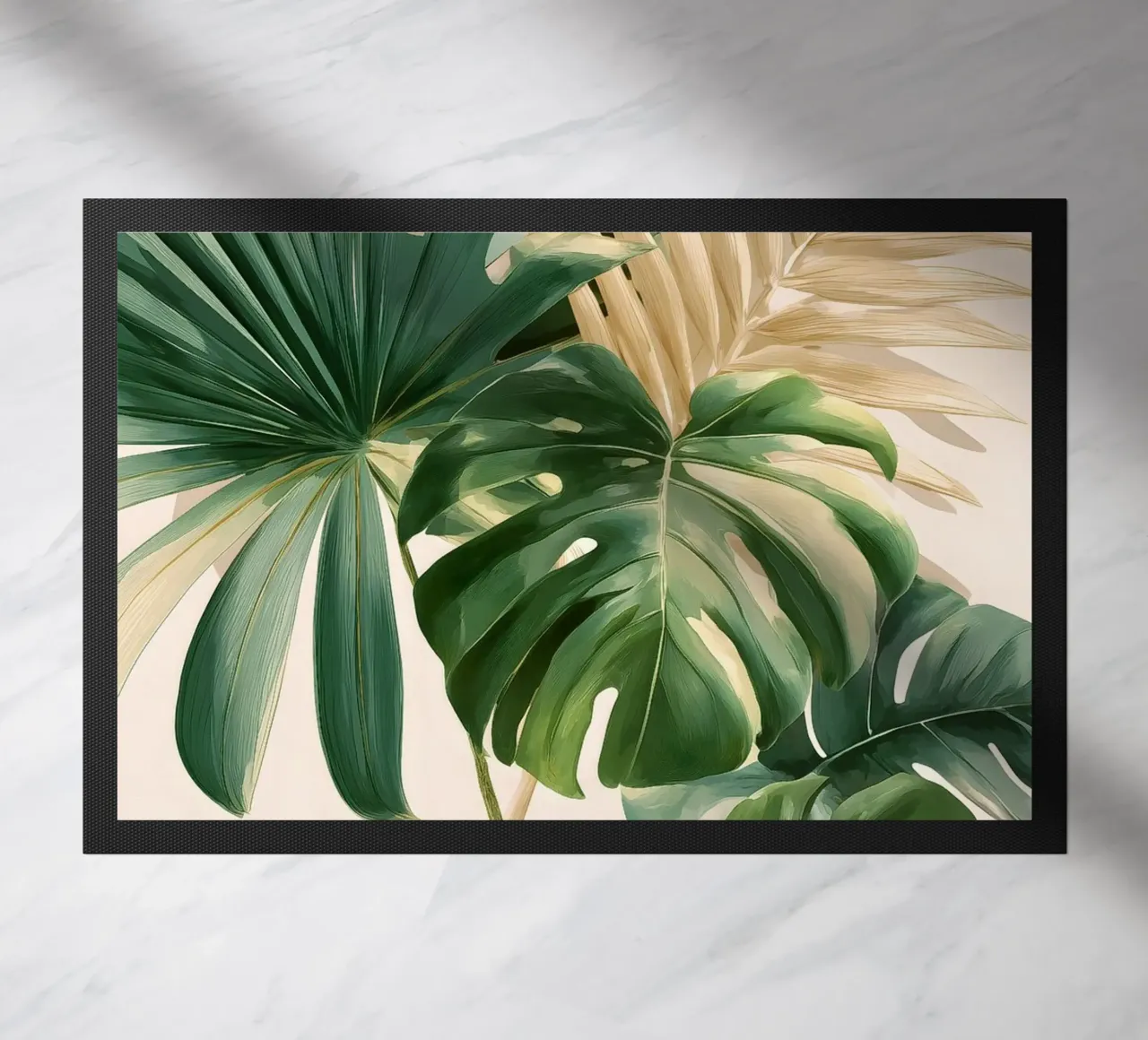 Foglie di Monstera zerbino da Studio Verde