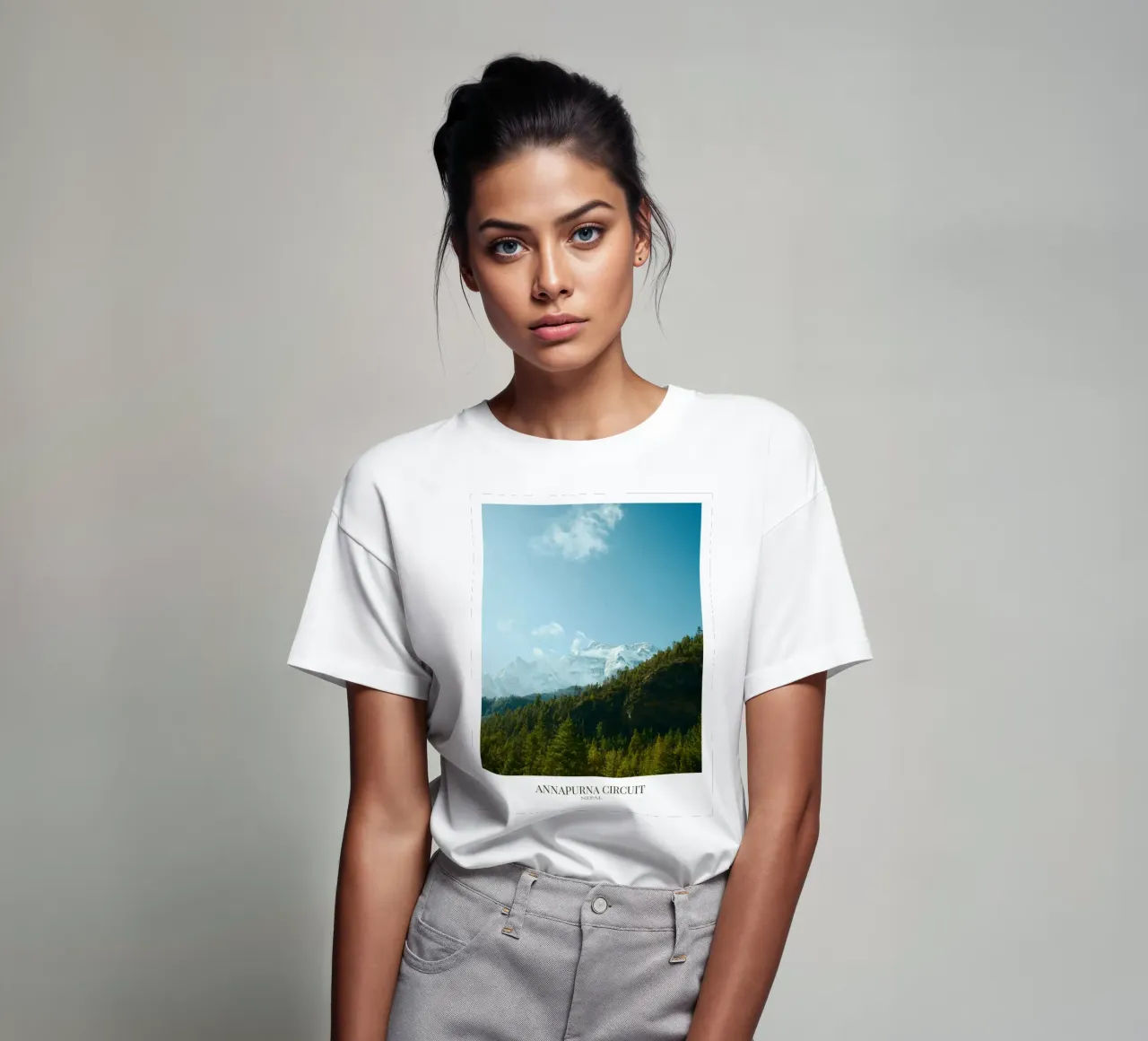 Annapurna Circuit VI: Nepal t-shirt da FujiFrames