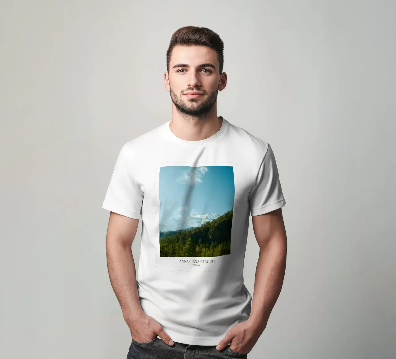 Annapurna Circuit VI: Nepal t-shirt da FujiFrames