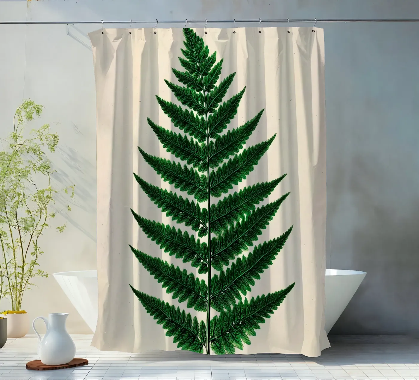 Farnblatt Duschvorhang von Studio Verde
