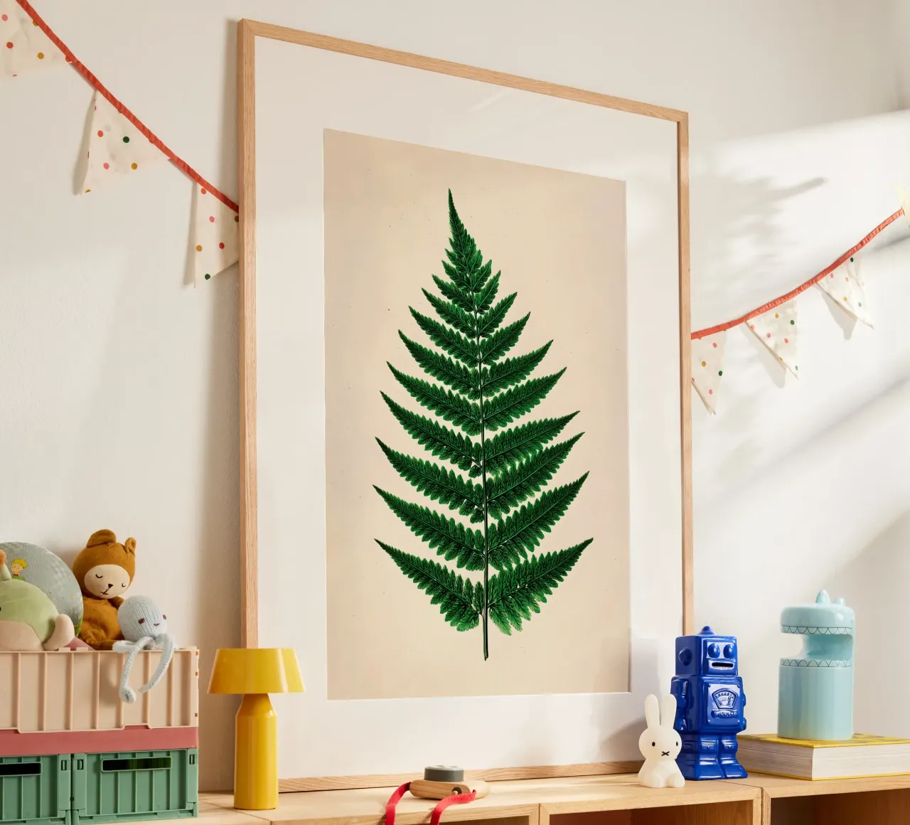 Foglia di felce carta hahnemühle da Studio Verde