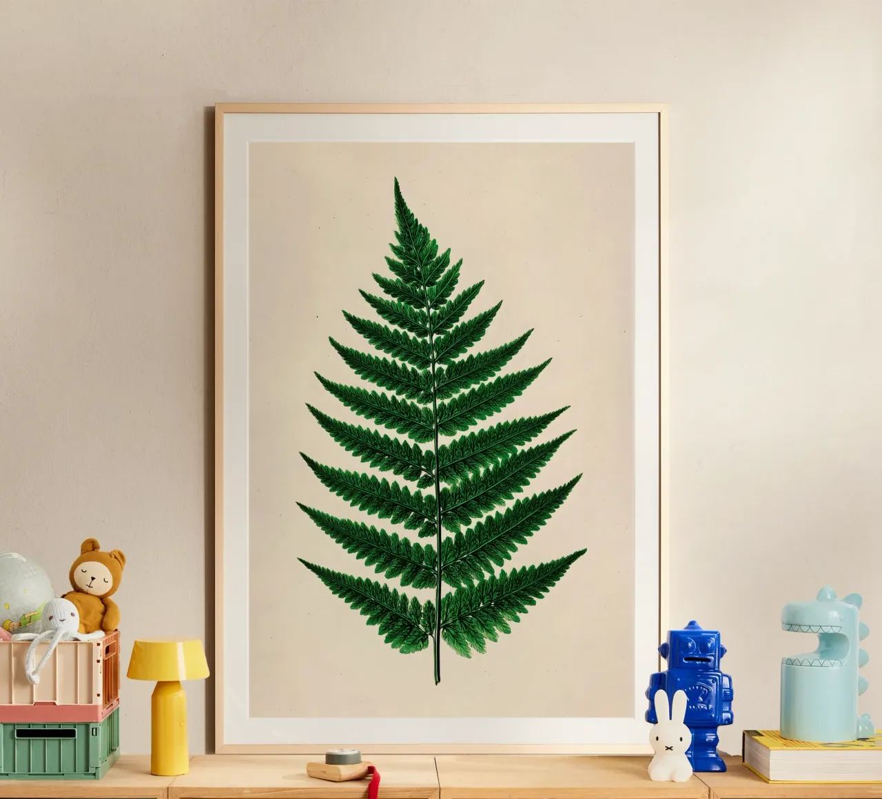 Foglia di felce carta hahnemühle da Studio Verde